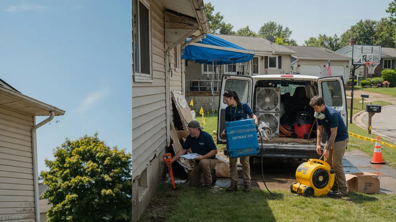 Ceiling Leak Cleanup in Livermore, IA near me